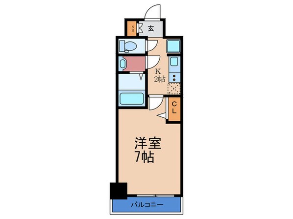 サムティ福島ＰＯＲＴＡ(510)の物件間取画像